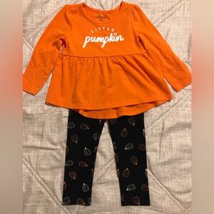 Cat & Jack Orange 'Little Pumpkin' Costume